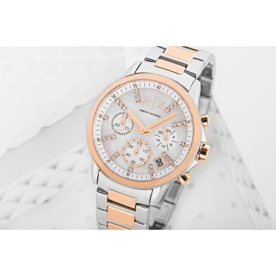 5. Zegarek Damski ARMANI EXCHANGE Banks Chronograph AX4331 + BOX