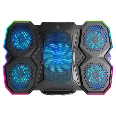 2. RAMPAGE PODSTAWKA CHŁODZĄCA POD LAPTOP AD-RC14 9-17" RGB