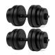 19. VIRTUFIT REGULOWANA HANTLA - WINYL - 15 KG