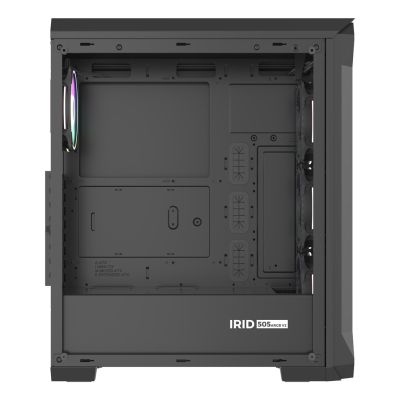 19. Obudowa NATEC Genesis Irid 505 ARGB NPC-1518 (ATX. Micro ATX. Mini ITX; kolor czarny)