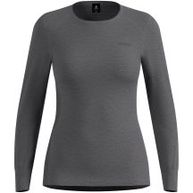 Koszulka termoaktywna z długim rękawem damska Odlo ACTIVE WARM BL TOP crew neck l/s szary   S