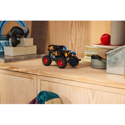 10. LEGO Technic 42219 Monster Jam Grave Digger Fire and Ice