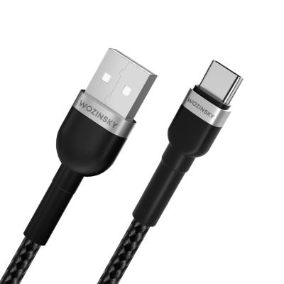 4. Kabel Wozinsky WNBAC2 USB-A / USB-C 2.4A 2 m - czarny