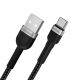 4. Kabel Wozinsky WNBAC2 USB-A / USB-C 2.4A 2 m - czarny