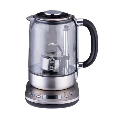 Czajnik z zaparzaczem do herbaty ALPINA 1,7l 2200w Srebrny
