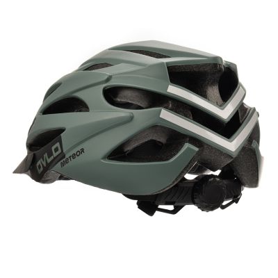 3. Kask rowerowy Meteor Ovlo S 16868 52-56 cm zielony