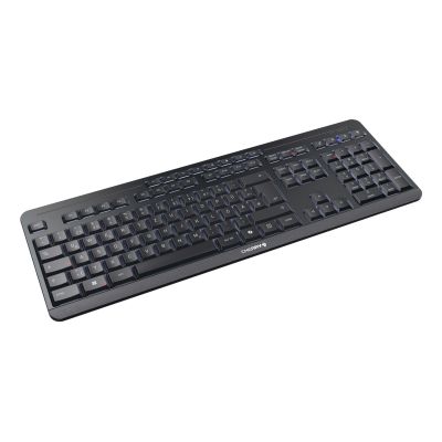 6. CHERRY Stream desktop ultimate klawiatura Dołączona myszka Dom/Biuro USB + RF Wireless + Bluetooth QWERTZ Niemiecki Czarny