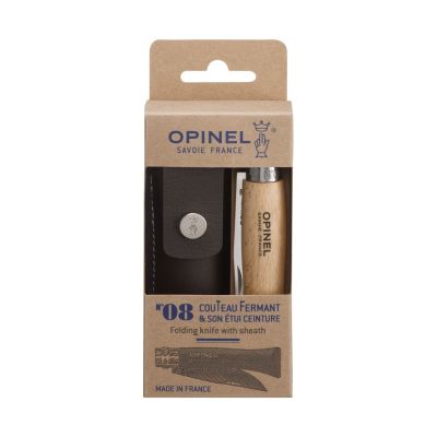 Opinel N°08 Camper/scout Drewno