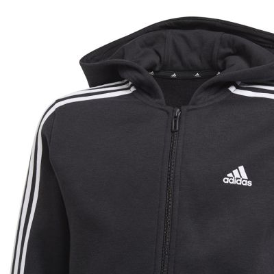 5. Bluza adidas Essentials 3S Full-zip Hoodie Jr GQ8900