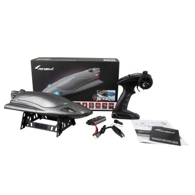 8. Amewi Motorówka Stingray Napęd odrzutowy 335mm RTR Carbon 14+