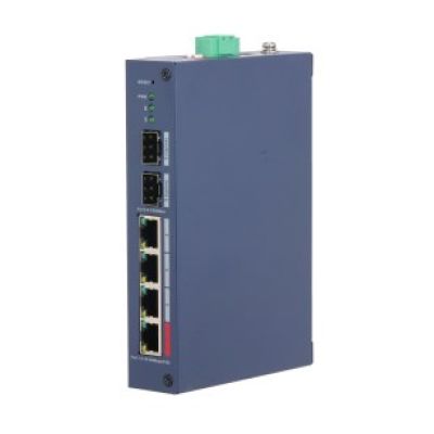 2. Switch przemysłowy POE CHS4206-4ET-90 4-portowy SFP Dahua