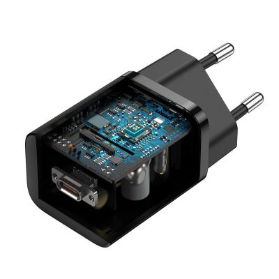 3. Baseus Super Si 1C szybka ładowarka USB Typ C 25W Power Delivery Quick Charge czarny (CCSP020101)