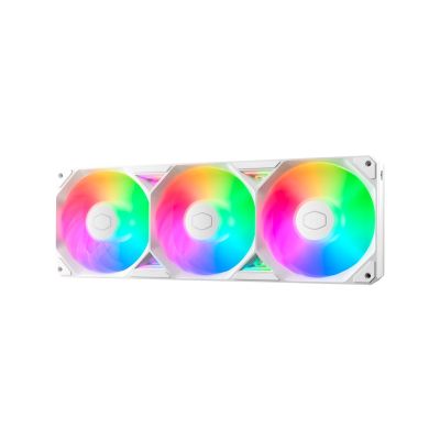 2. Cooler Master SickleFlow Edge 360 ARGB White edition Obudowa komputera Wentylator 12 cm Biały 1 szt.