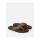 Japonki plażowe RIP CURL Bell.S Leather Open Toe brązowe