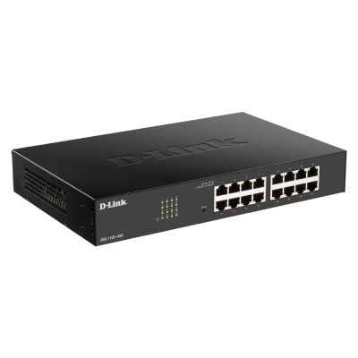 2. D-Link DGS-1100-16V2 switch zarządzalny L2 Gigabit Ethernet (10/100/1000) Czarny