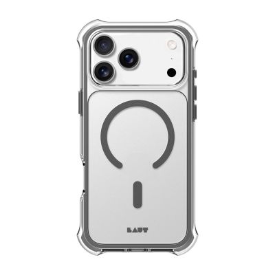 5. LAUT AERO PROTECT pokrowiec na telefon komórkowy 17,5 cm (6.9") Szary, Przezroczysty