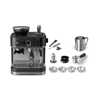 26. Ekspres do kawy Philips PSA3218/10 Napar Baristy Ciśnienie pompy 15 bar Wbudowany spieniacz do mleka Półautomatyczny 1350 W Czarny