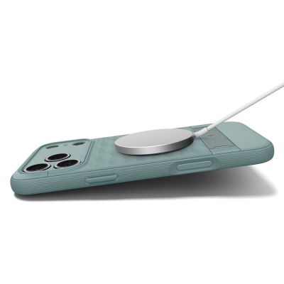 9. Etui Spigen Parallax "S" MagSafe na iPhone 17 Pro Max - zielone