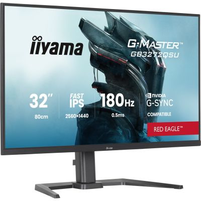 17. iiyama G-MASTER GB3272QSU-B1 monitor komputerowy 80 cm (31.5") 2560 x 1440 px Quad HD LED Czarny