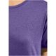 4. Koszulka damska Odlo ASCENT SUN. SEA. MOUNTAINS. T-shirt crew neck s/s fioletowa