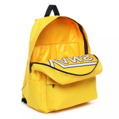 4. Plecak szkolny Vans Old Skool III Backpack Lemon Chrome - VN0A3I6R85W