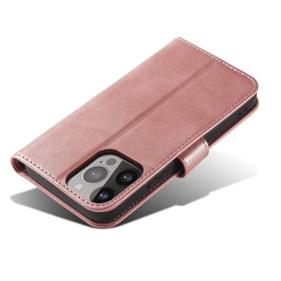 6. Etui Magnet Case z klapką do Samsung Galaxy S25 Ultra - różowe
