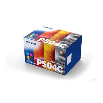 3. Samsung Zestaw 4 wkładów z tonerem CLT-P504C w kolorach czarnym/błękitnym/purpurowym/żółtym