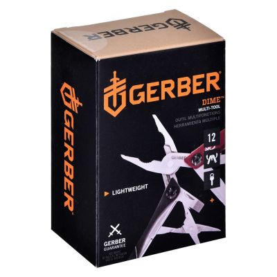 11. Multitool GERBER Dime Multi-Tool Red