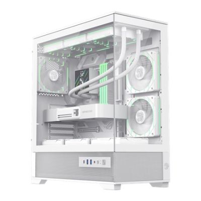 GameMax VISTA 2 AW Midi Tower Biały