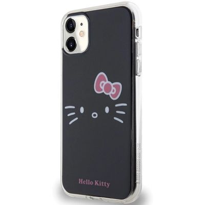 2. Etui Hello Kitty IML Kitty Face na iPhone 11 / Xr - czarne