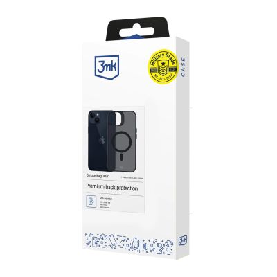 3. Etui 3mk Smoke MagCase z MagSafe na iPhone 14 Plus - półprzezroczyste
