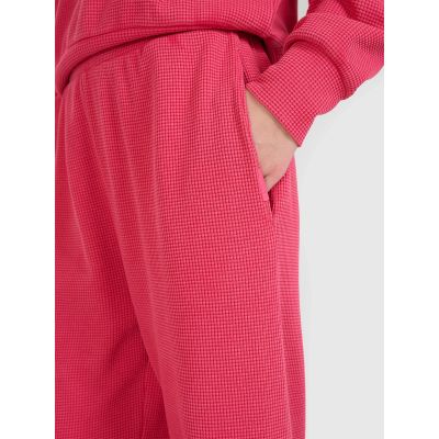 6. Spodnie oversize z szerokimi nogawkami damskie 4F 4FRSS25TTROF1396-54S