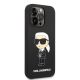 4. Etui Karl Lagerfeld Silicone Ikonik MagSafe na iPhone 14 Pro - czarne