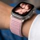 7. Pasek Tech-Protect NylonLoop na Apple Watch 44 / 45 / 46 / 49 mm - różowy