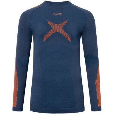 10. Bielizna termoaktywna Viking Base Layer Primeone Set - navy/orange rozmiar: xl