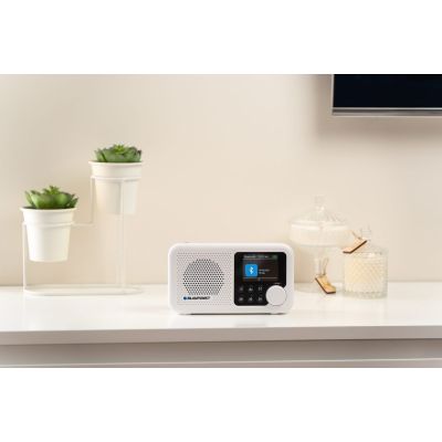 7. Radio przenośne BLAUPUNKT DAB DR8WH, biały