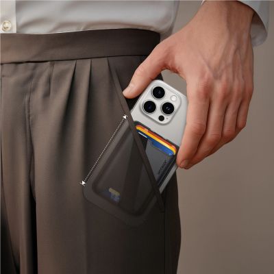 7. Portfel magnetyczny Joyroom JR-ZS432 kompatybilny z MagSafe - czarny