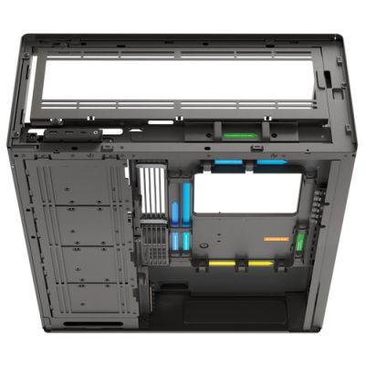 2. Obudowa PC HAVN HS 420 VGPU, Midi-Tower, E-ATX, Szkło hartowane, typu riser PCIe 5.0 -