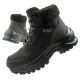 Lee Cooper buty sportowe damskie zimowe trekkingowe ocieplane czarne sznurowane