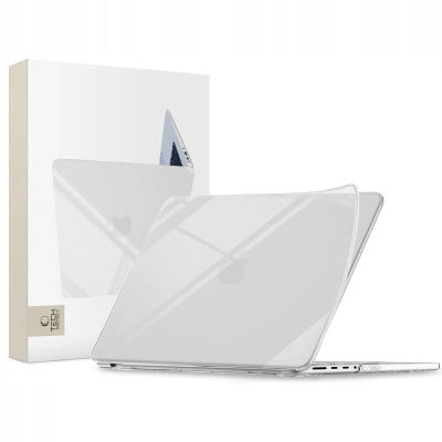 8. Etui Tech-Protect Softshell na MacBook Pro 14" 2021 / 2023 / 2024 / 2025 / 2026 - przezroczyste
