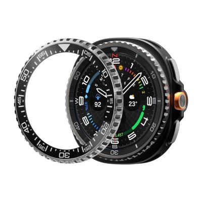 Nakładka Spigen Bezel Tune Pro Diverna Samsung Galaxy Watch 8 Classic 46 mm - czarna