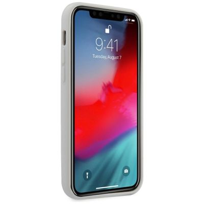 10. Etui Guess Marble na iPhone 12 mini 5,4" - białe