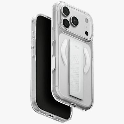 Etui UNIQ Heldro Air Magclick Charging na iPhone 18 Pro / 17 Pro - przezroczyste