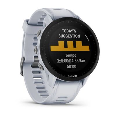 3. Zegarek Garmin Forerunner 955 Whitestone