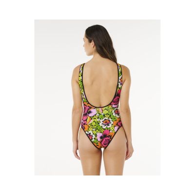 4. Kostium damski RIP CURL Carioca Hi-Leg Revo One Piece multikolor