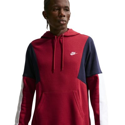 5. Dres męski Nike Sportswear Club bordowy HV1165 613