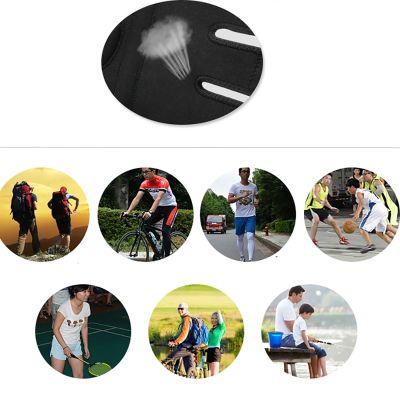 10. Ochraniacz sportowy Rockbros LF1106M na rzepkę i staw kolanowy rozmiar M - czarny