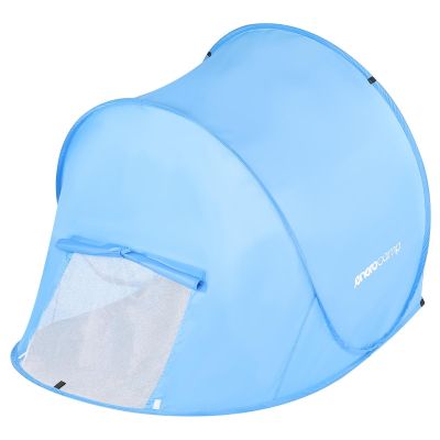 3. NAMIOT PARAWAN PLAŻOWY SAMOROZKŁADAJĄCY 145x105x100/75CM NIEBIESKI