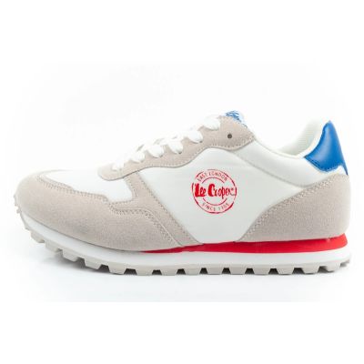 2. Lee Cooper buty sportowe damskie sneakersy lekkie wygodne modne białe