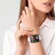 8. Skórzany pasek AMAZINGTHING Class Band do Apple Watch 45 / 46 / 49 mm - jasnobeżowy